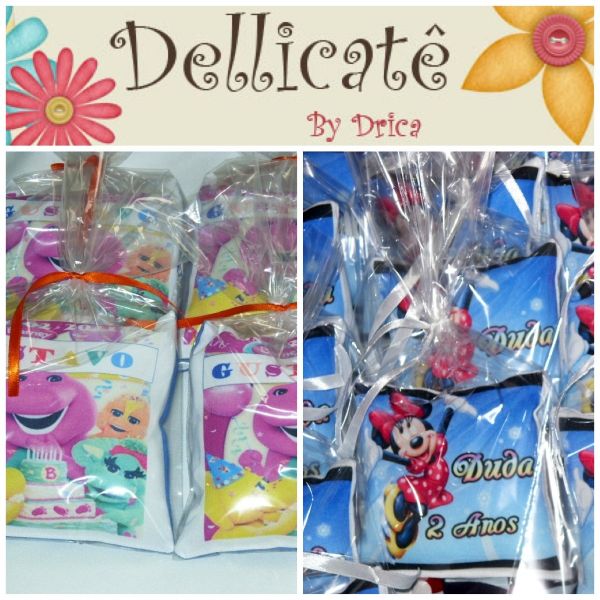 Almofada Personalizada Minie e barney 10x10