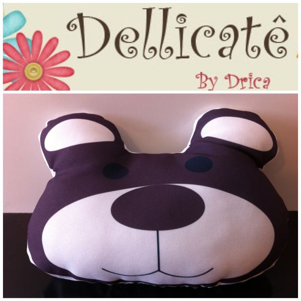 Almofada urso personalizada