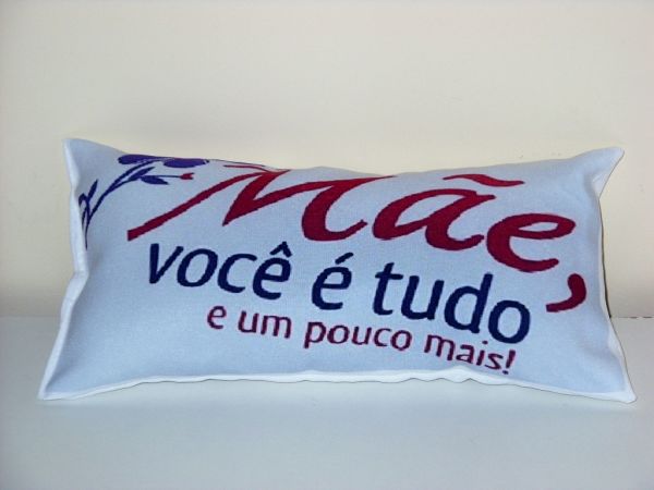 Almofadas personalizadas dia das mães