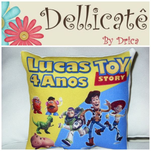 Almofada personalizada Toy Story 20x20