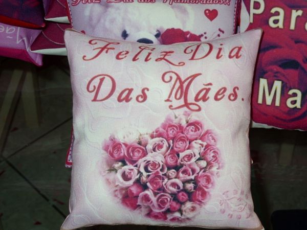 Almofadas personalizadas dia das mães